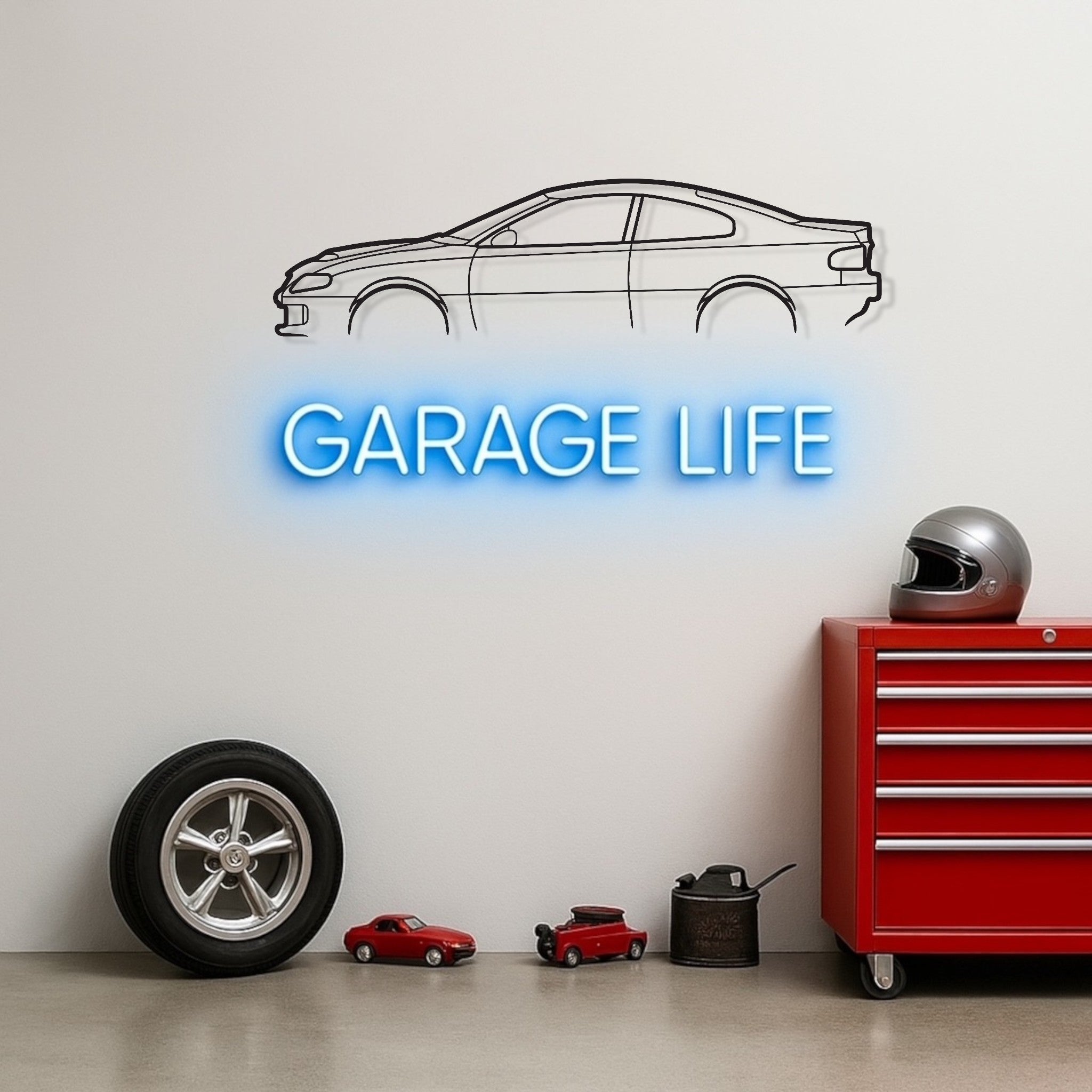 Holden Commodore CV8-Z Bonnet Scoop Metal Wall Art Silhouette