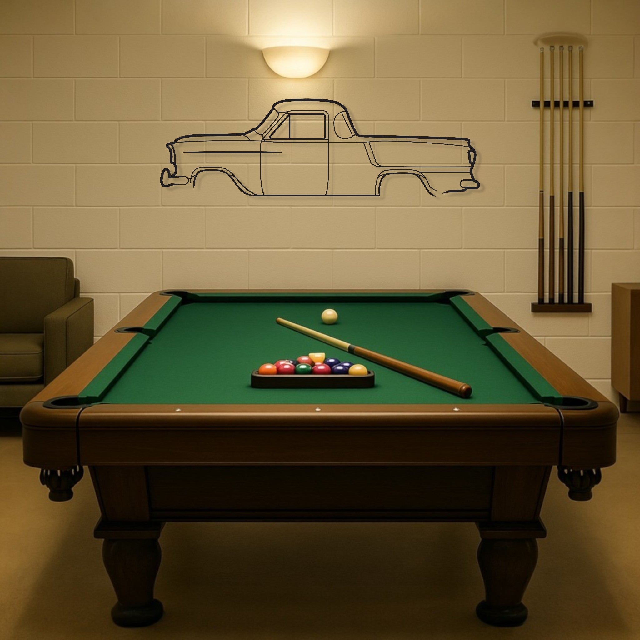 Holden FC UTE Metal Silhouette Wall Art