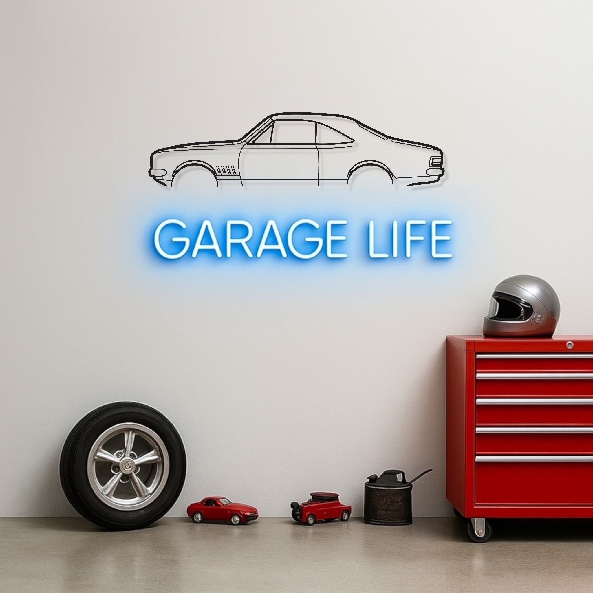 Holden HK Monaro Metal Wall Art Metal Wall Art Silhouette