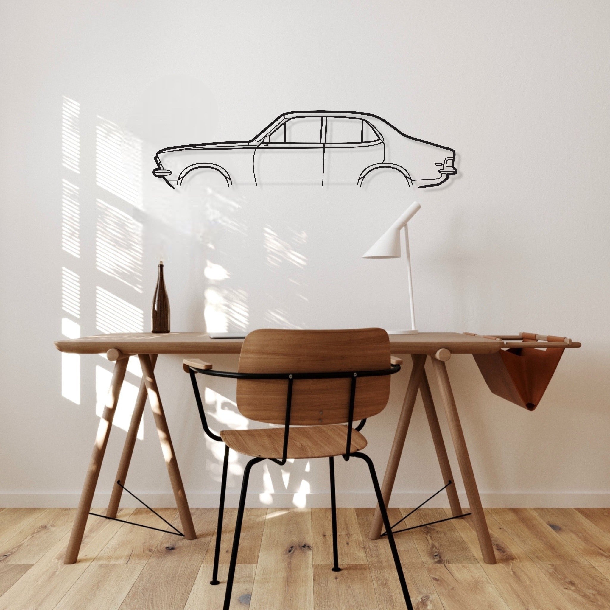 Holden Torana LC 4 Door Metal Wall Art Silhouette