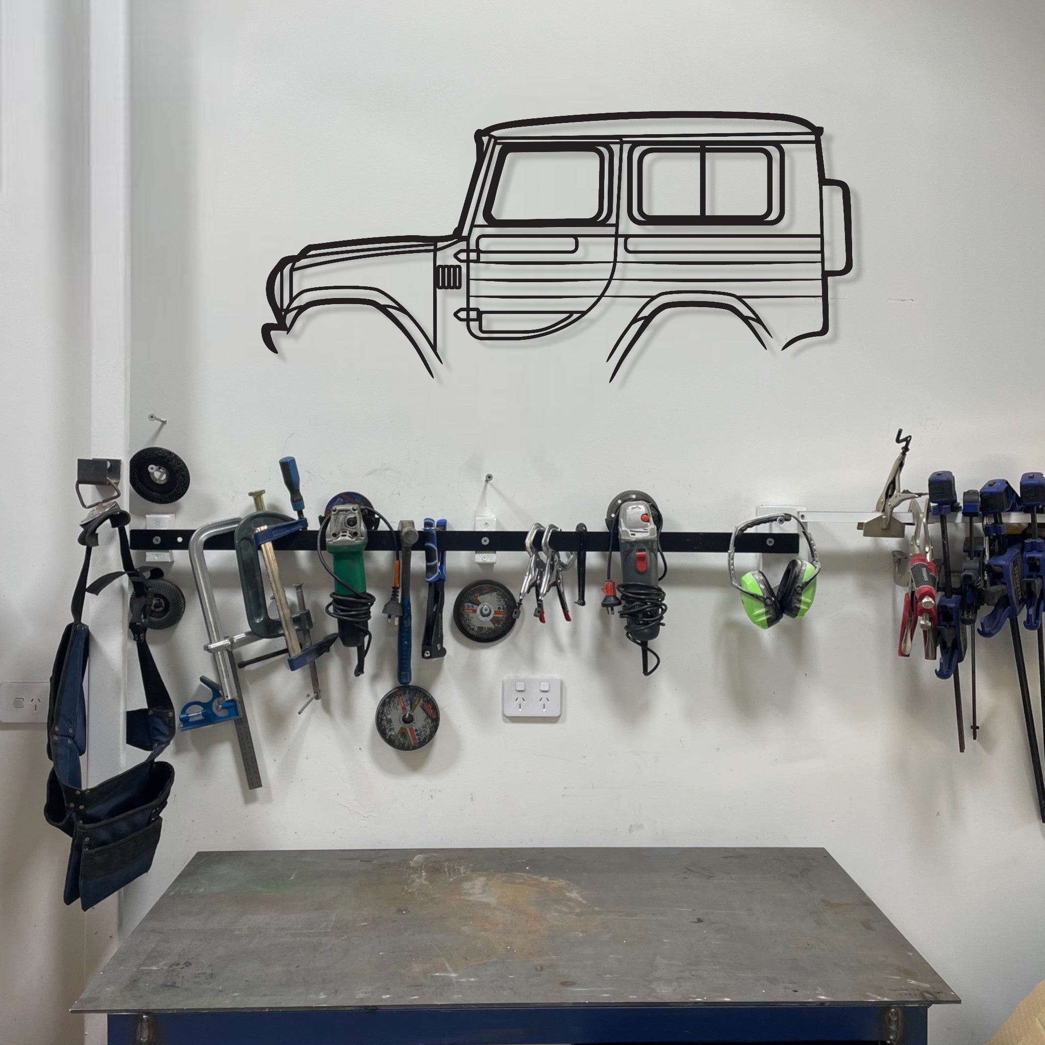 Daihatsu Scat Metal Wall Art Metal Wall Art Silhouette
