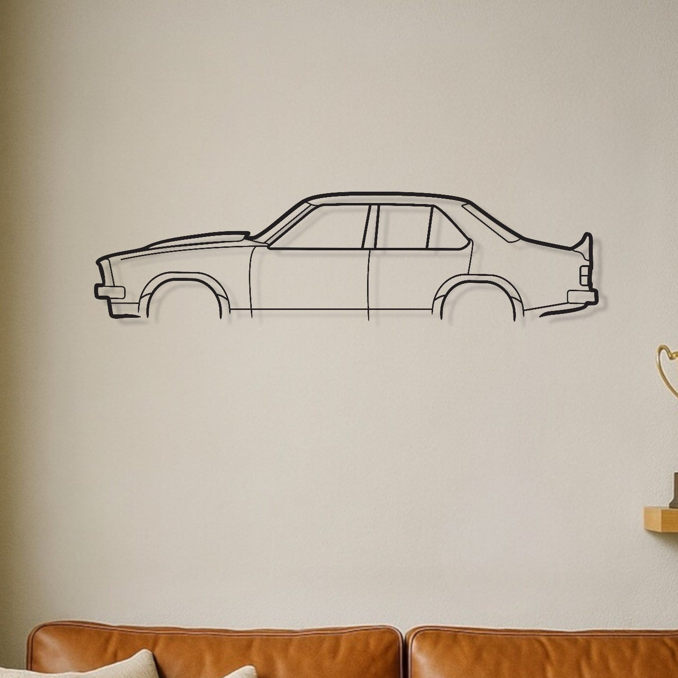Holden Torana SLR 5000 Metal Wall Art Silhouette