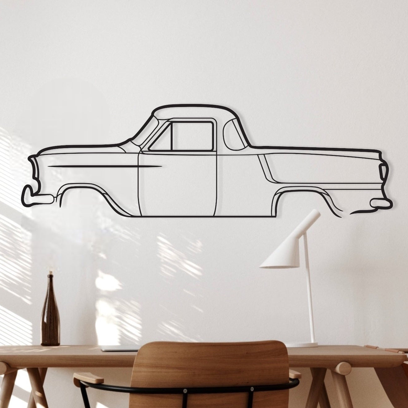 Holden FC UTE on study and bedroom wall