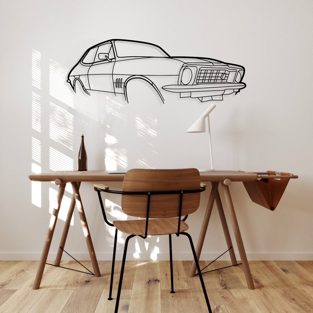 Holden Torana LJ XU1 Metal Wall Art Perspective Silhouette