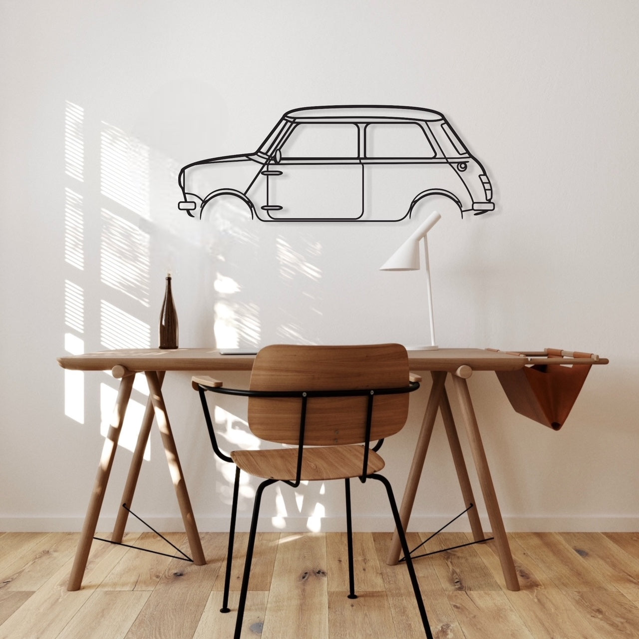 Mini Cooper Classic Metal Wall Art