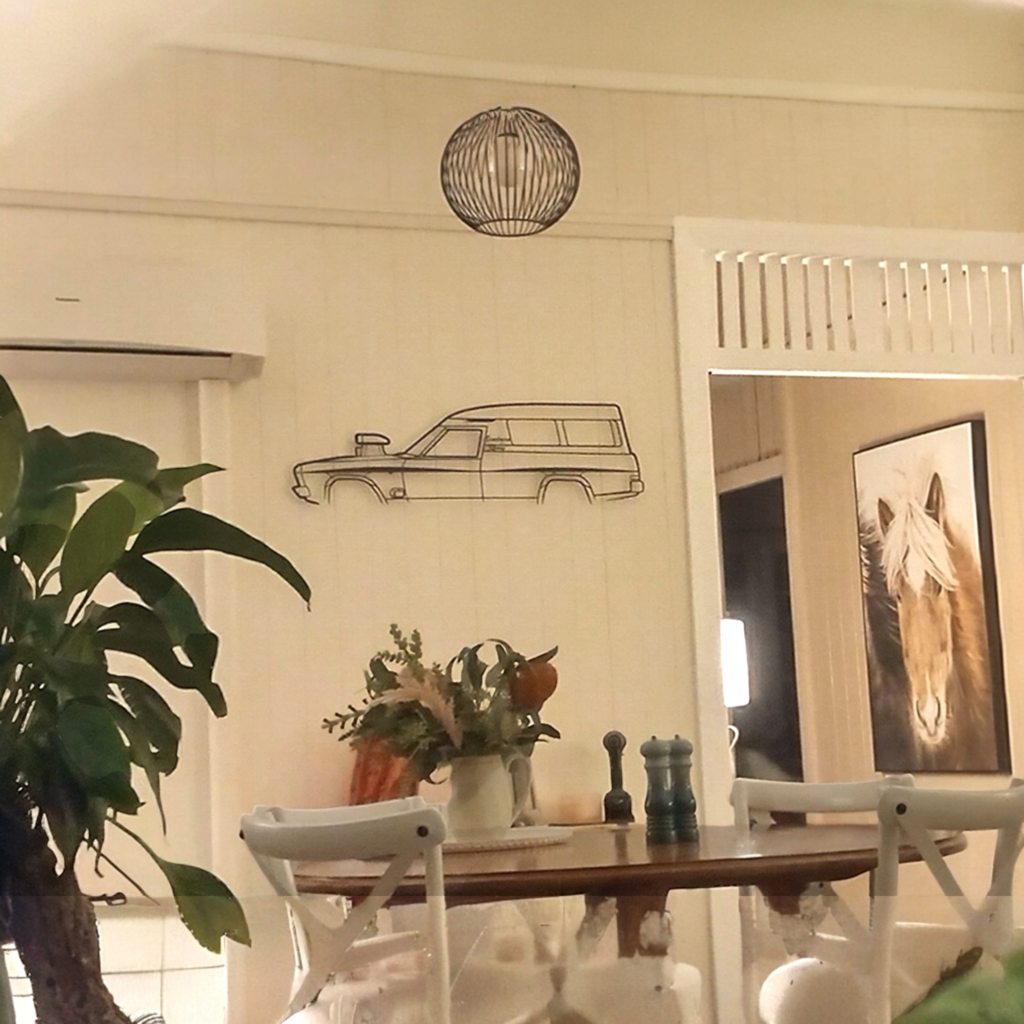 Custom Car & 4WD Metal Wall Art