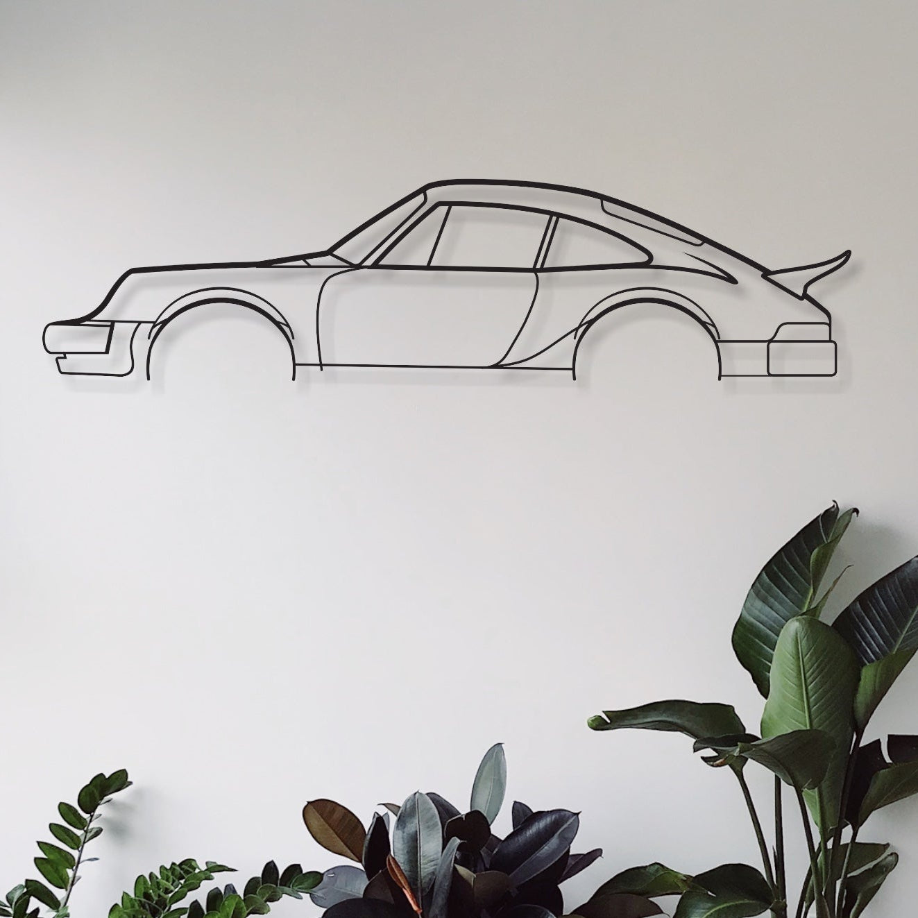 Porsche 911 1980 Turbo Metal Wall Art