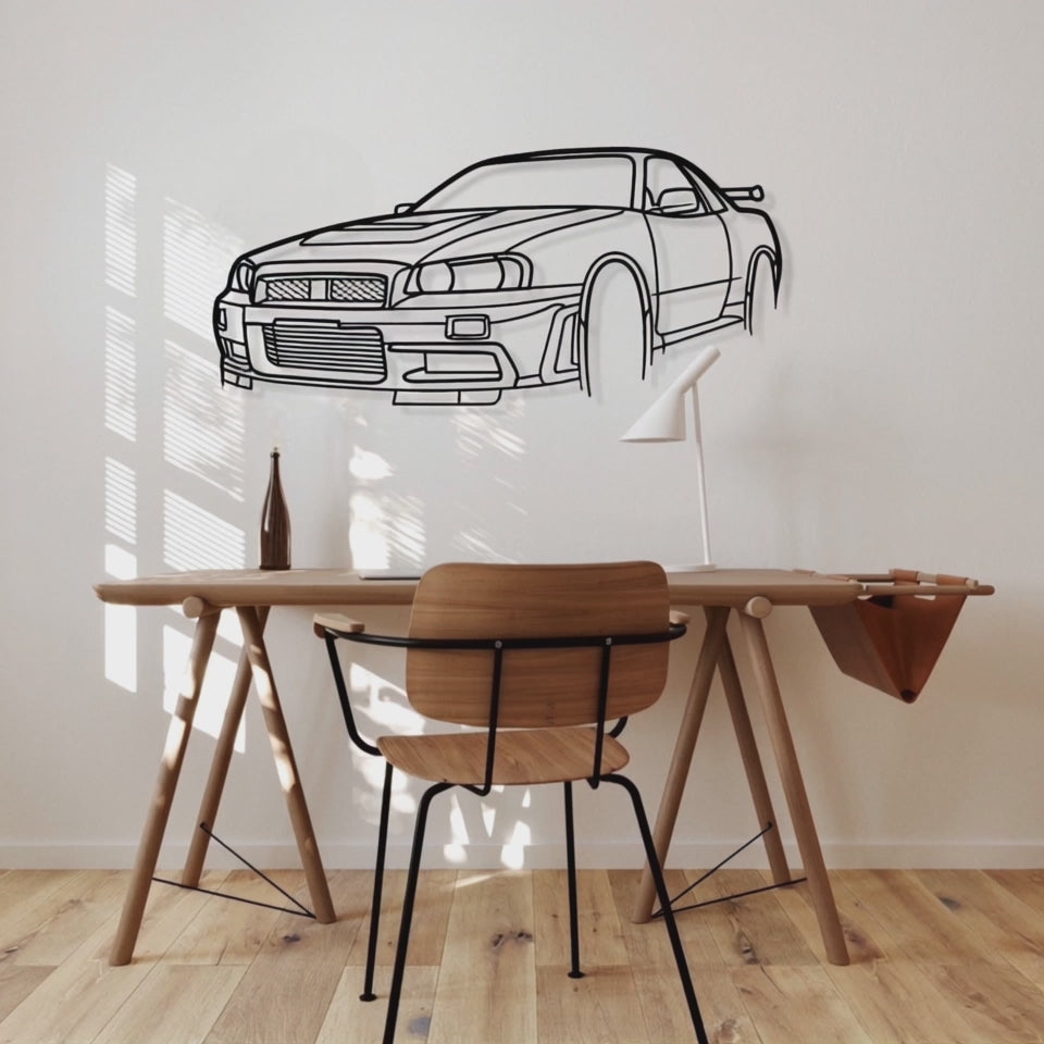 Nissan Skyline R34 GTR Perspective