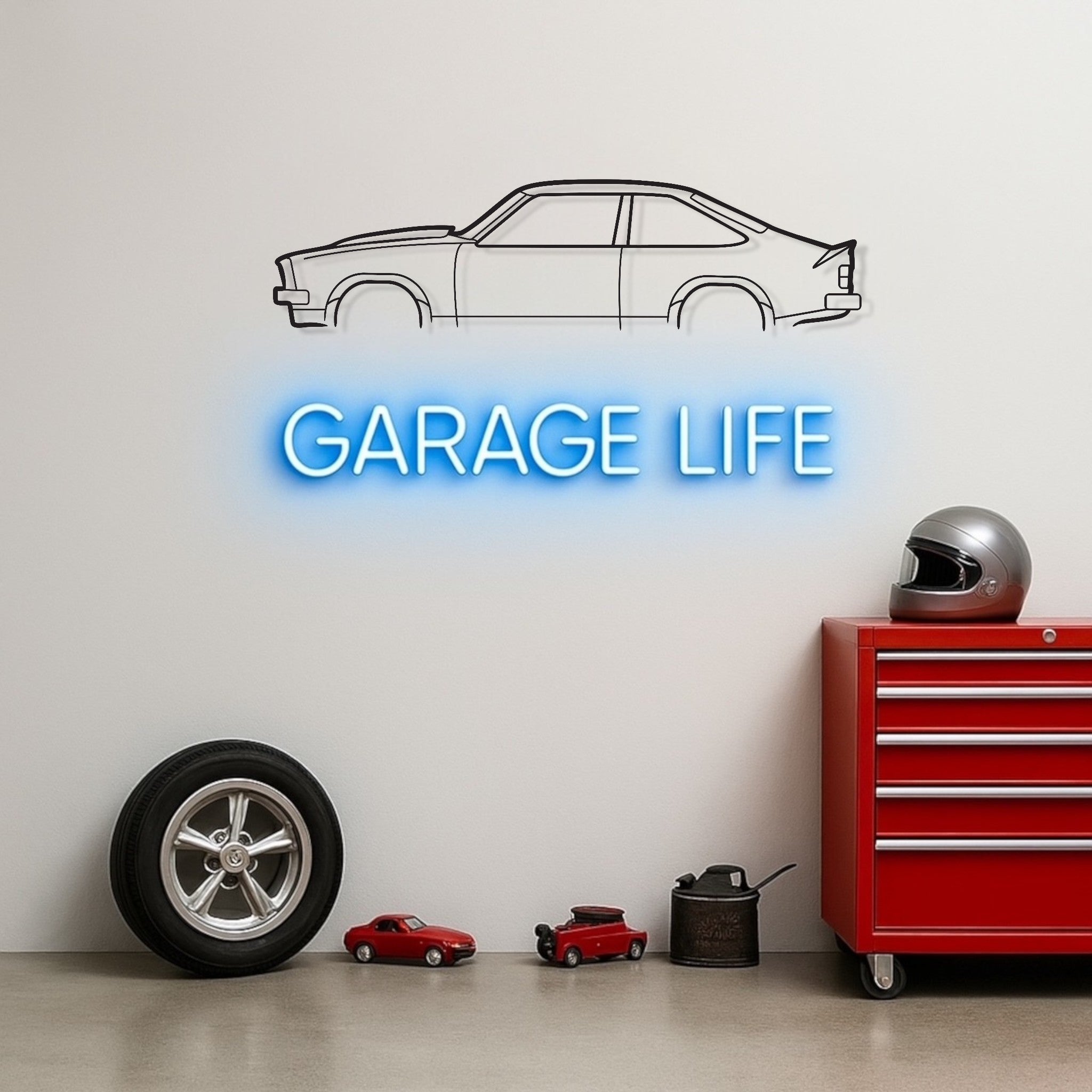 Holden Torana A9X 2 Door Metal Wall Art Silhouette