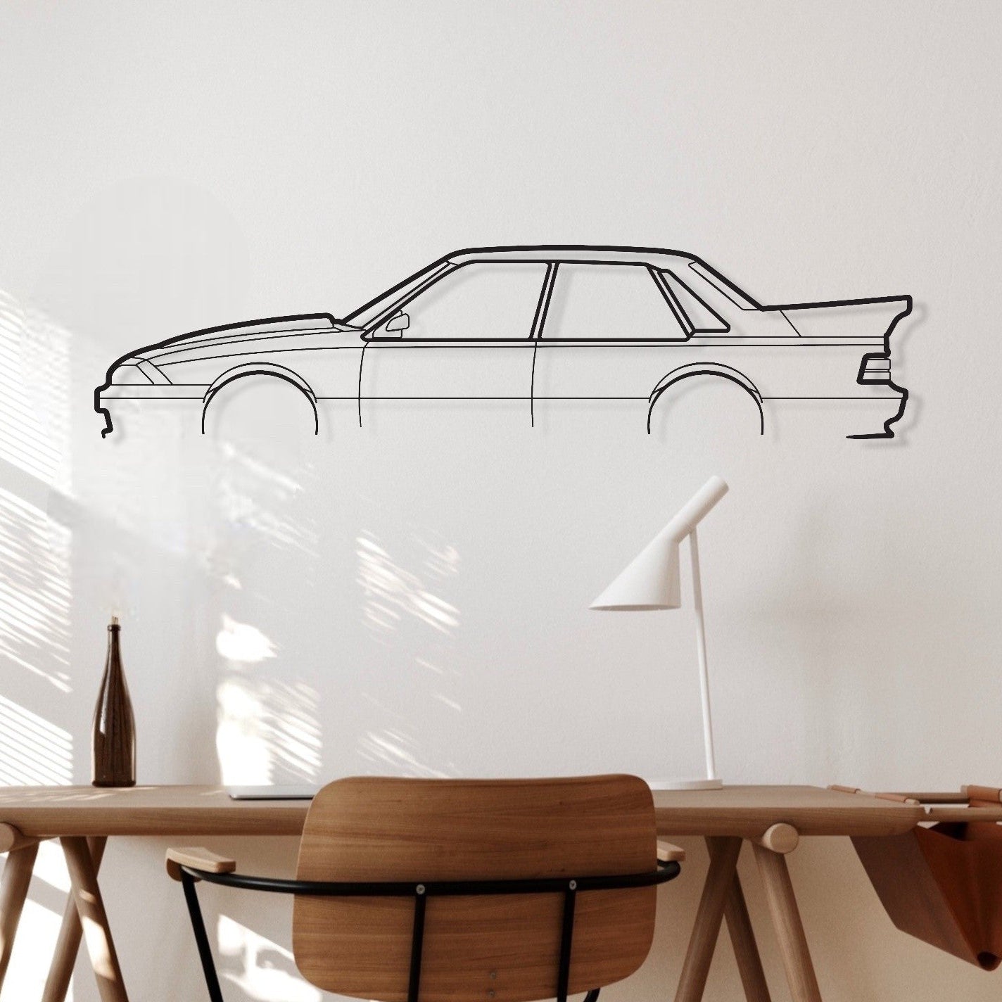 Holden VL Walkinshaw Metal Wall Art Silhouette