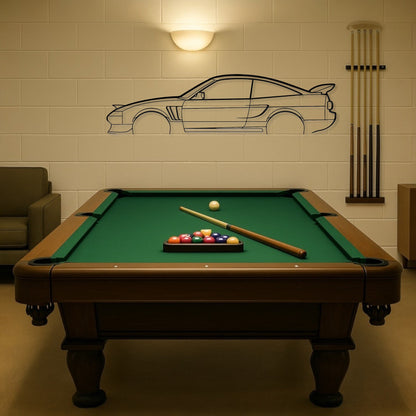 Nissan 180SX Metal Silhouette Wall Art