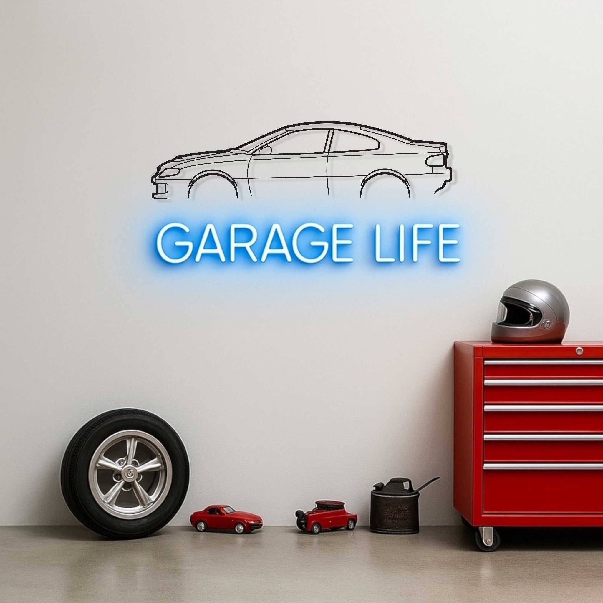 Holden Commodore CV8-Z Bonnet Scoop Metal Wall Art Silhouette