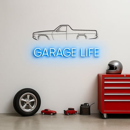 Holden Kingswood HJ WB UTE Metal Wall Art Silhouette