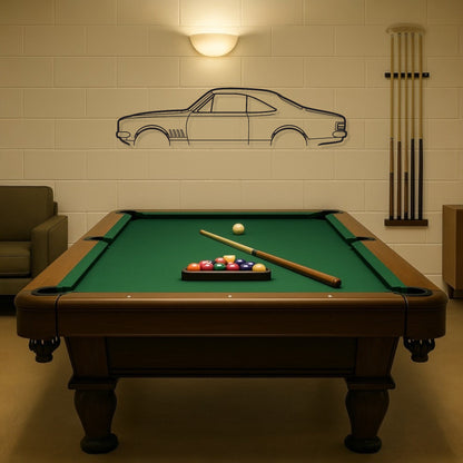Holden HK Monaro Metal Wall Art Metal Wall Art Silhouette