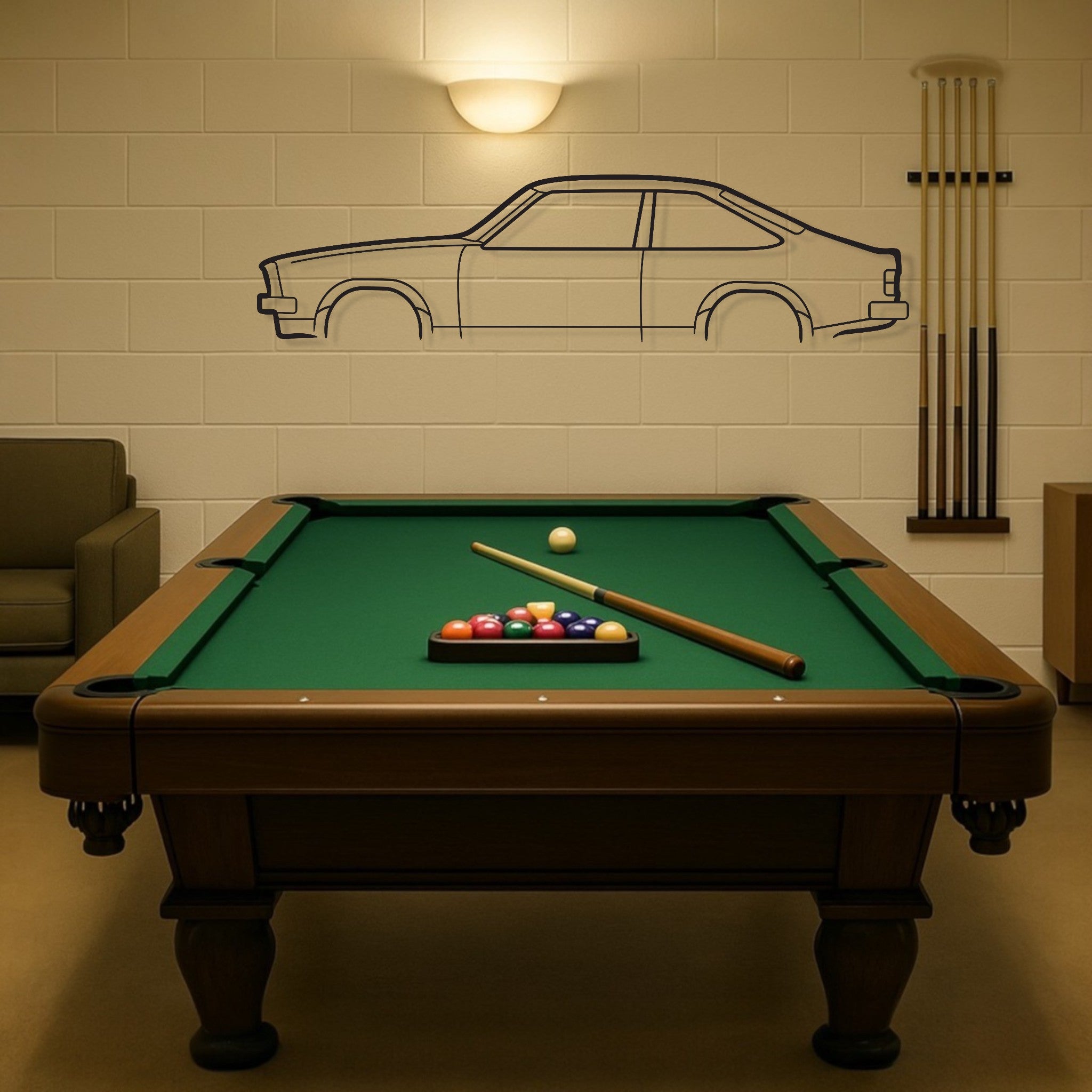 Holden Torana LX Metal Wall Art Silhouette