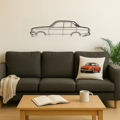 Holden Gemini TF Metal Wall Art Silhouette