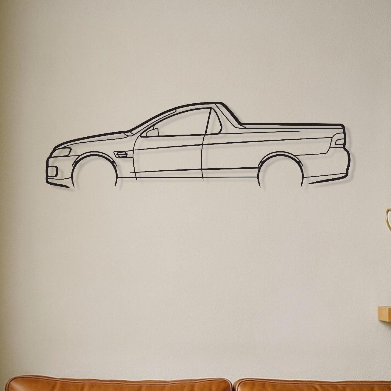 Holden VE Commodore UTE Metal Wall Art Silhouette