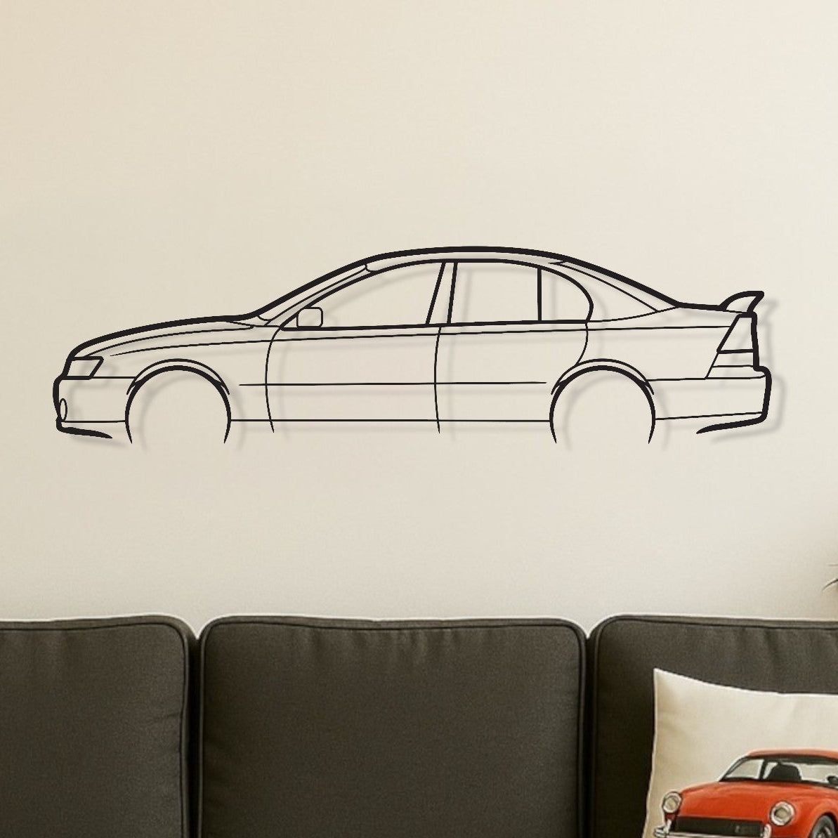 Holden Commodore Sv8 VZ 2005 Metal Wall Art Silhouette