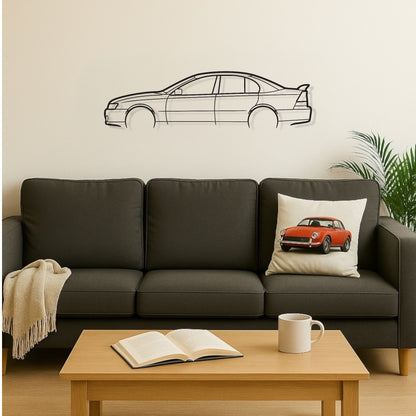 Holden Commodore Sv8 VZ 2005 Metal Wall Art Silhouette