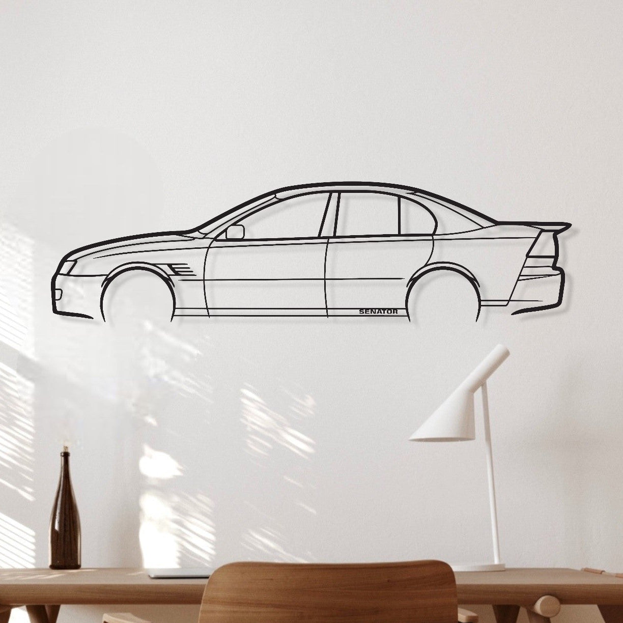 Holden VZ HSV Senator Signature Metal Wall Art Silhouette