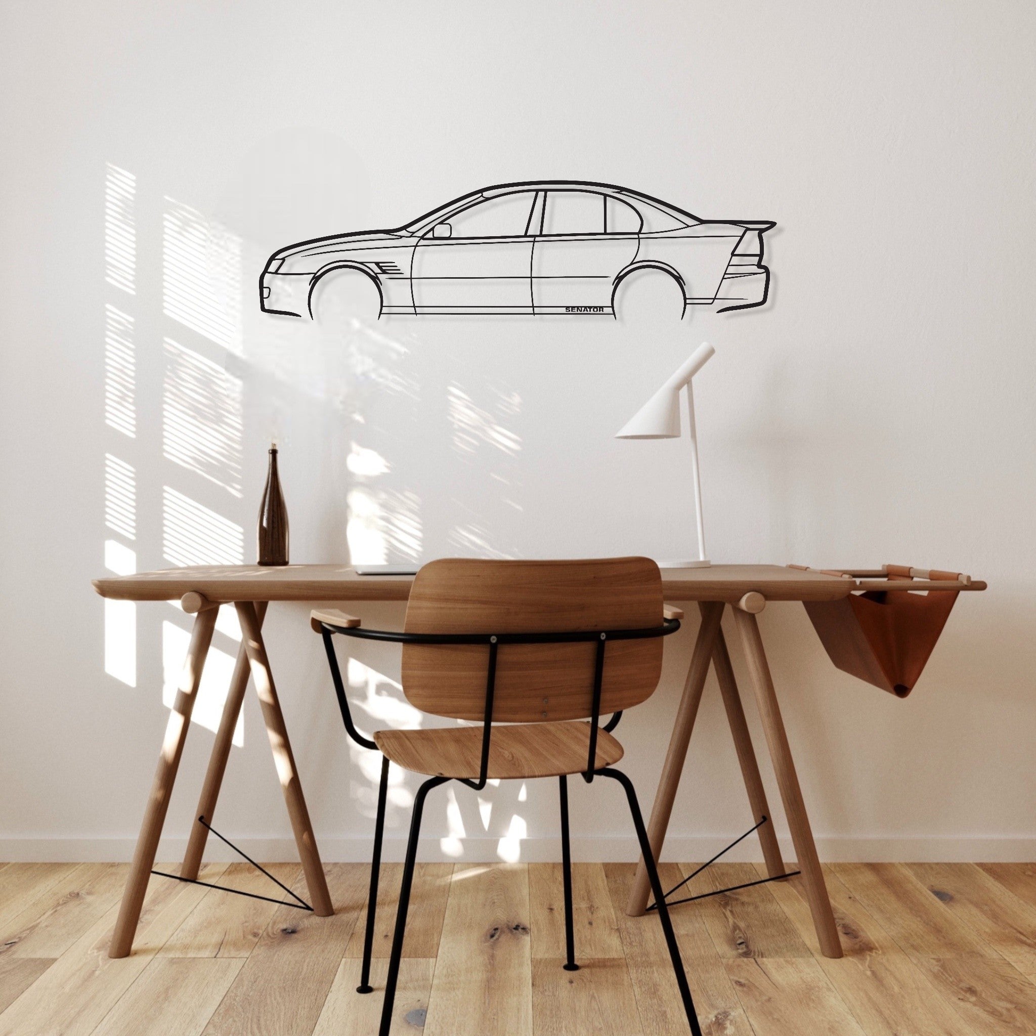 Holden Commodore VZ Senator Metal Wall Art Silhouette