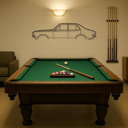 Holden Torana LC 4 Door Metal Wall Art Silhouette