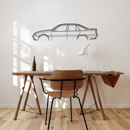 Holden Commodore VN SS Metal Wall Art Silhouette