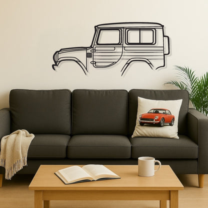 Daihatsu Scat Metal Wall Art Metal Wall Art Silhouette