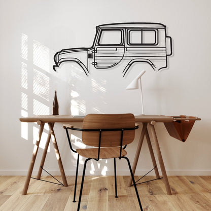 Daihatsu Scat Metal Wall Art Metal Wall Art Silhouette