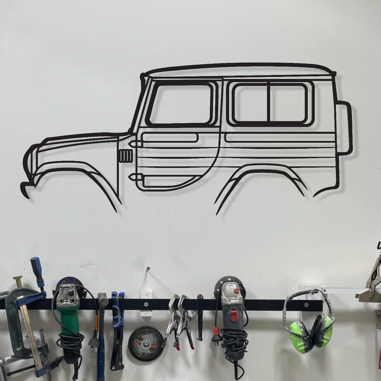 Daihatsu Scat Metal Wall Art Metal Wall Art Silhouette