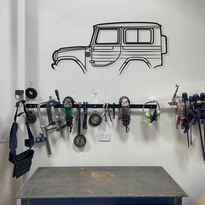 Daihatsu Scat Metal Wall Art Metal Wall Art Silhouette