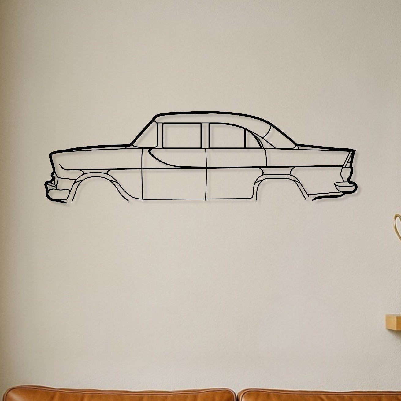 Holden EK Sedan 1962 Metal Wall Art Silhouette