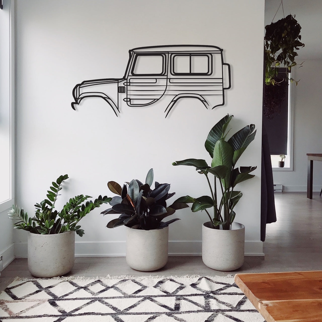 Daihatsu Scat Metal Wall Art