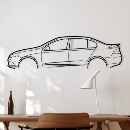 Ford Falcon FG XR6 Metal Wall Art Silhouette
