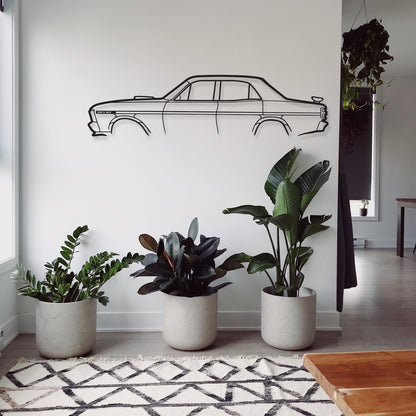 Ford Falcon XY GT Metal Wall Art