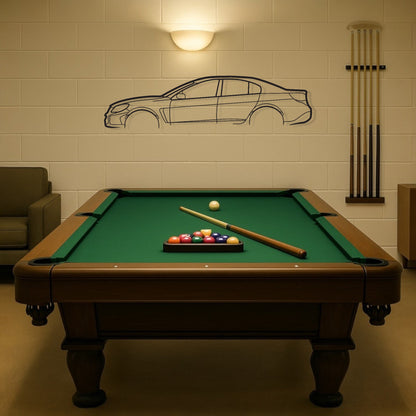 Holden Commodore VF Sedan Metal Wall Art Silhouette