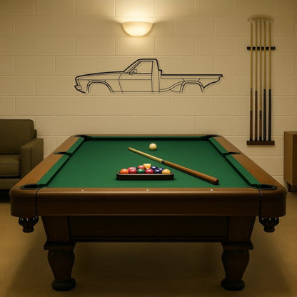 Holden Kingswood HQ 1 Tonner Metal Wall Art Silhouette