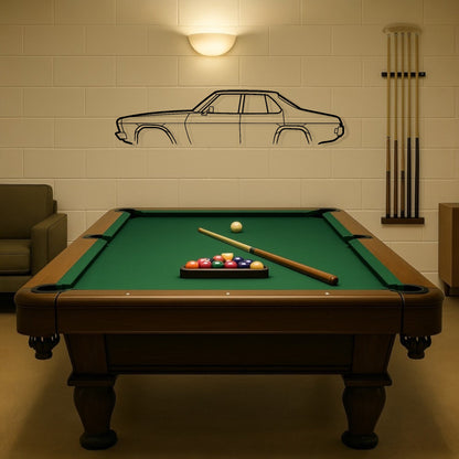 Holden Kingswood HQ 4 Door Metal Wall Art Silhouette