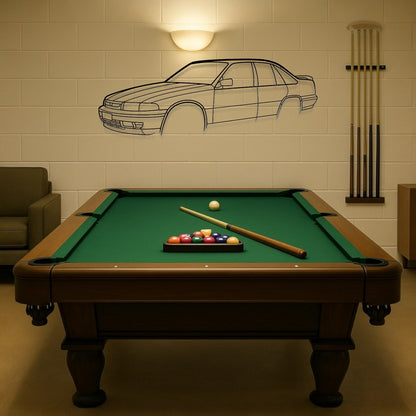 Holden Commodore VP SS Perspective Metal Wall Art Silhouette