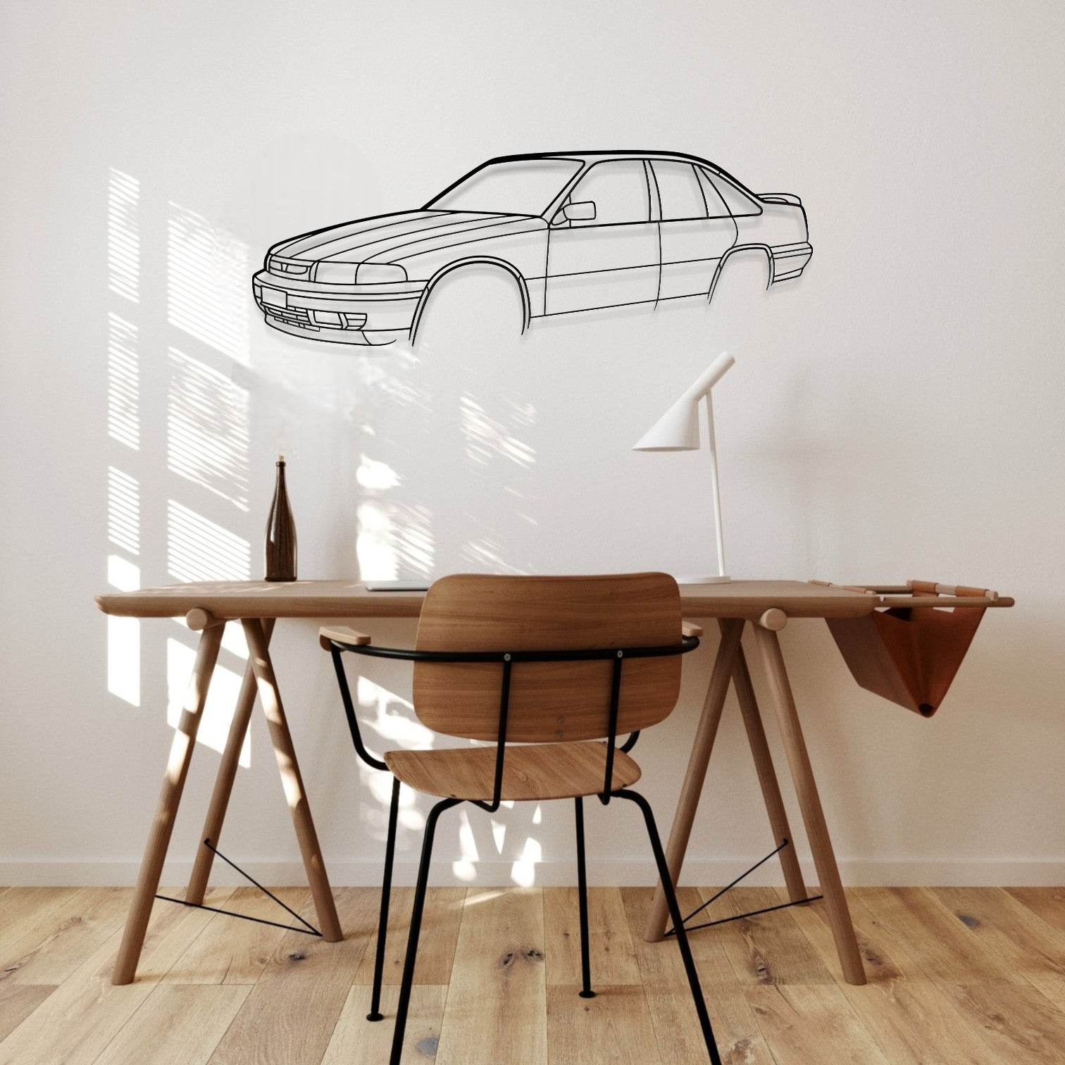 Holden Commodore VP SS Perspective Metal Wall Art Silhouette
