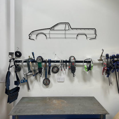 Holden Commodore VR UTE Metal Wall Art Silhouette