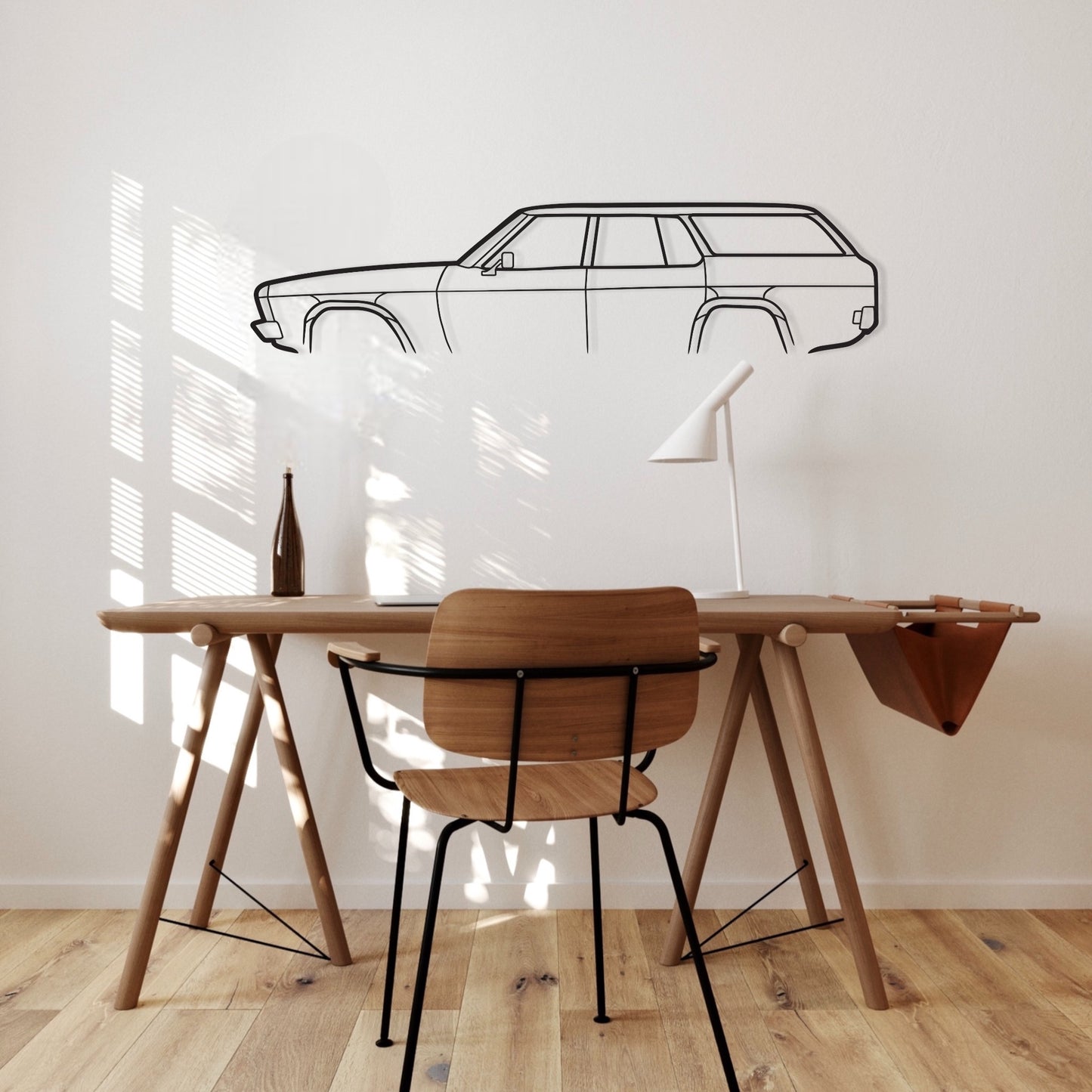 Holden Kingswood HQ Wagon on study and bedroom wall