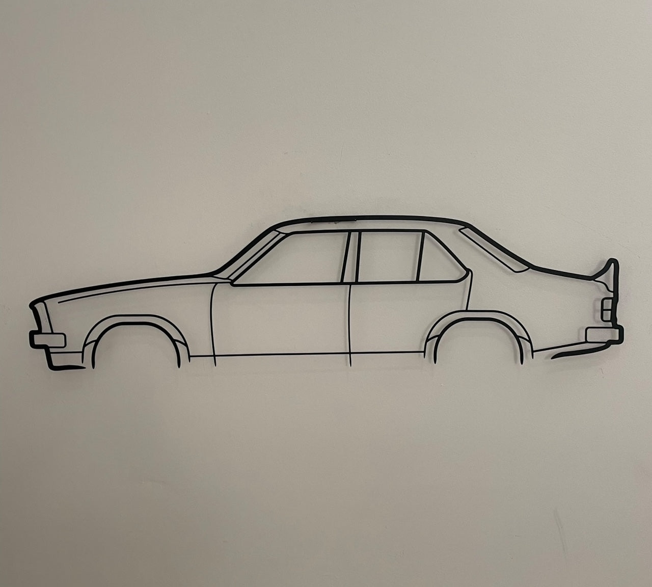 Holden Torana SLX 4 Door Metal Wall Art