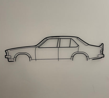 Holden Torana SLX 4 Door Metal Wall Art