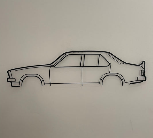 Holden Torana SLX 4 Door Metal Wall Art