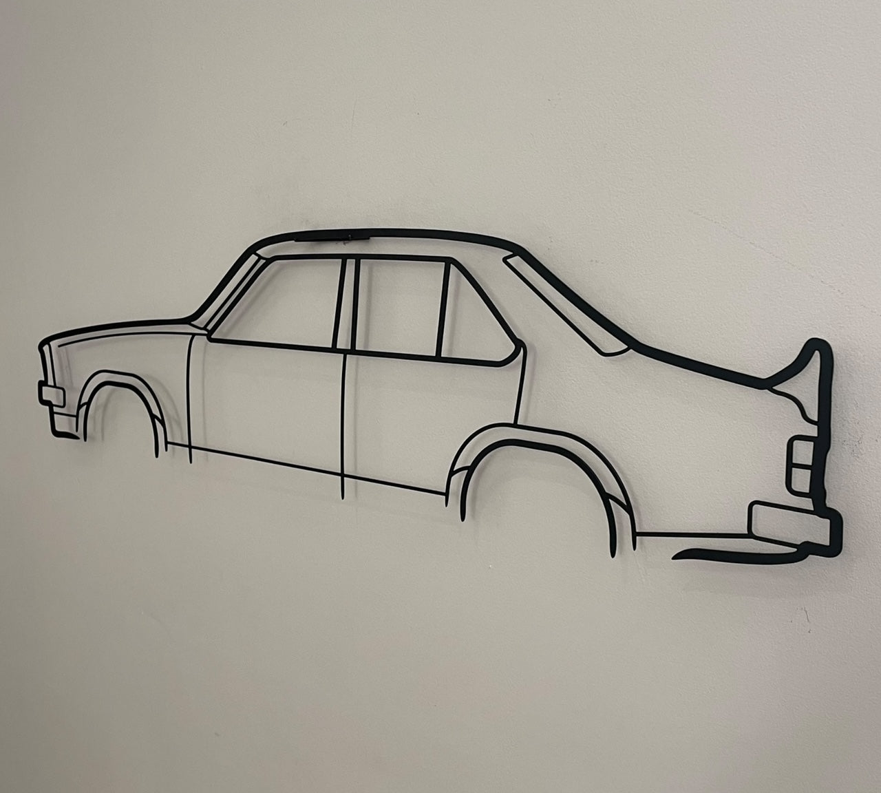 Holden Torana SLX 4 Door Metal Wall Art