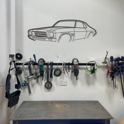 Holden HQ Monaro Perspective Metal Wall Art