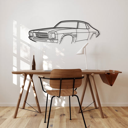 Holden HQ Monaro Perspective Metal Wall Art