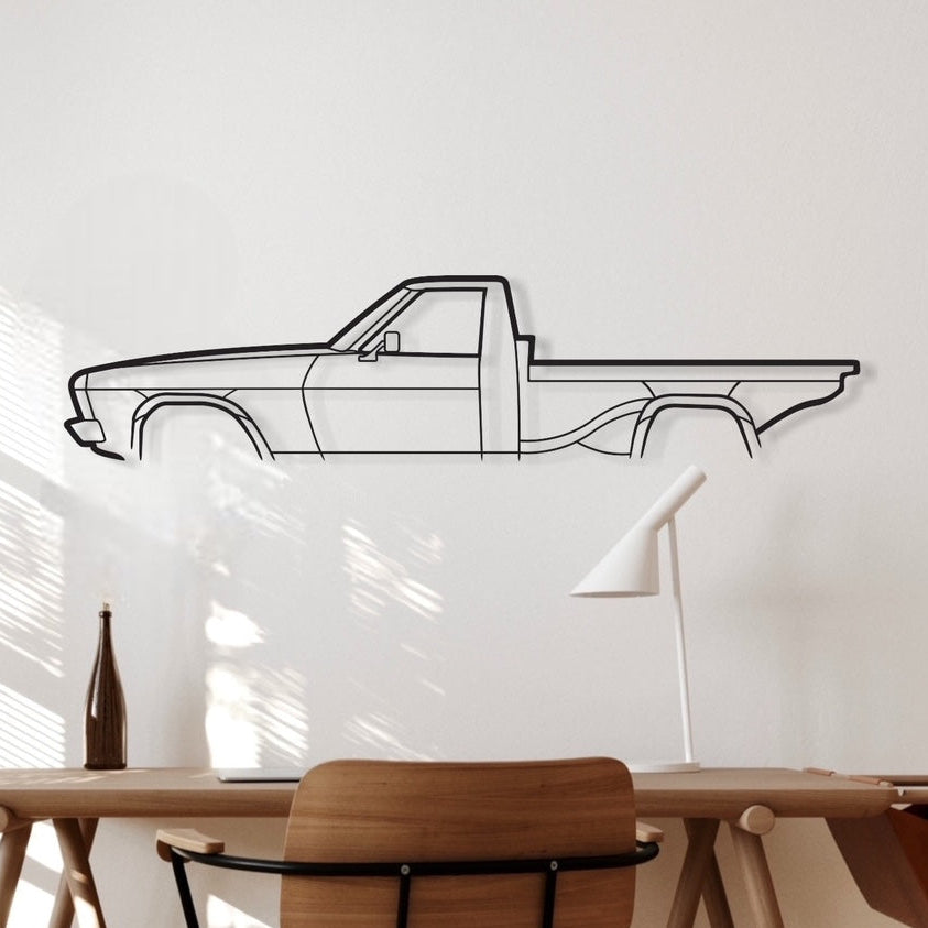 Holden Kingswood HQ 1 Tonner Metal Wall Art Silhouette