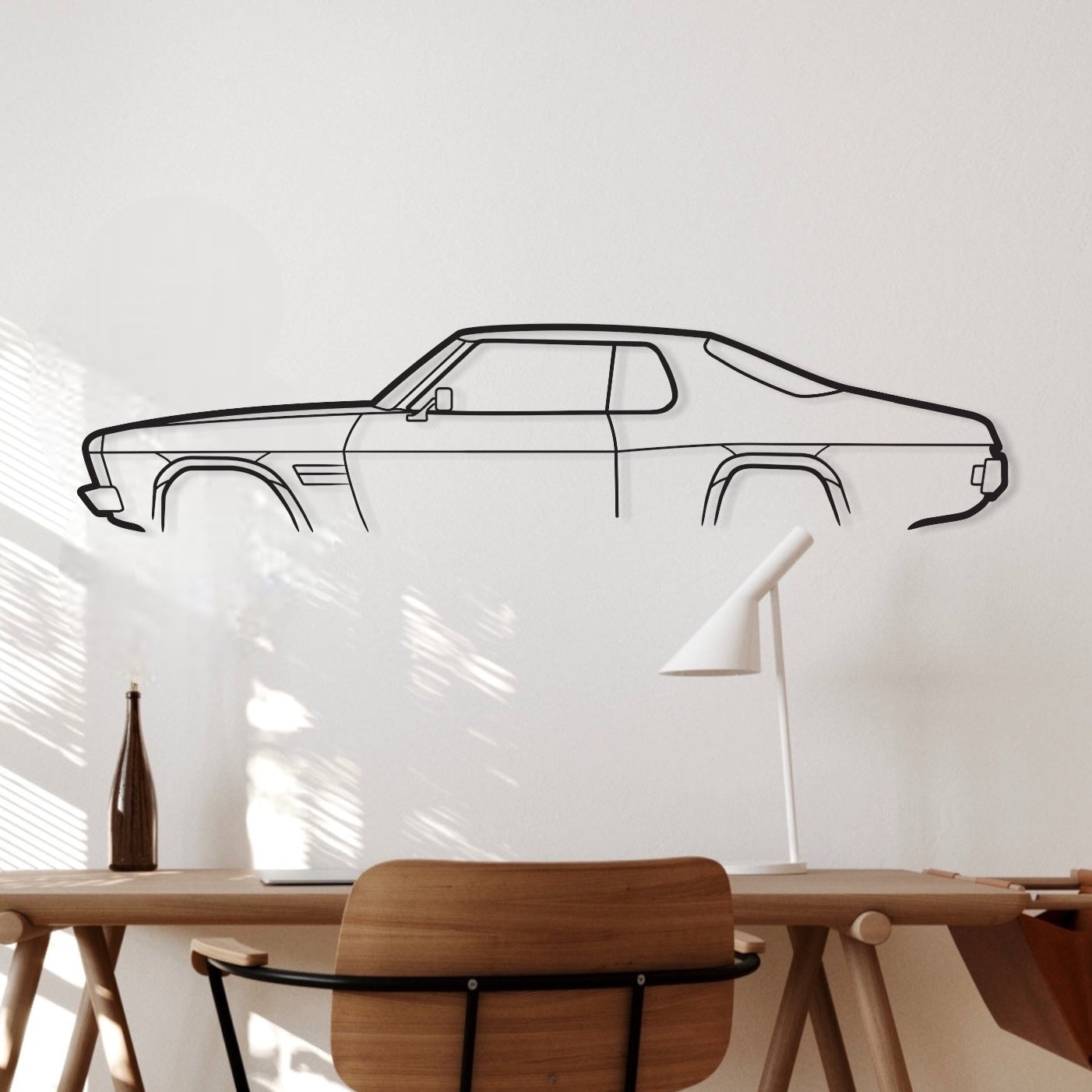 Holden Kingswood HQ Monaro Metal Wall Art Silhouette